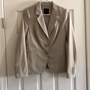 The Limited Beige Blazer